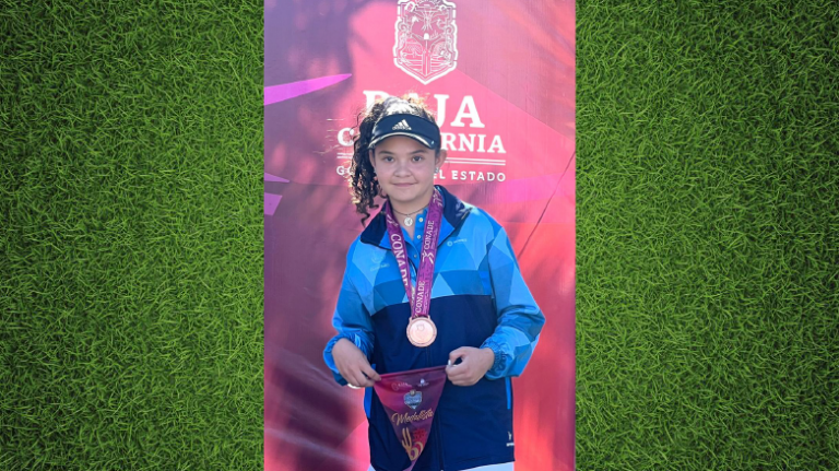 Regina Olvera medallistas en las olimpiadas Conade en Tijuana